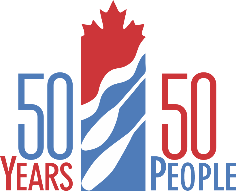 50 Years 50 People Logo